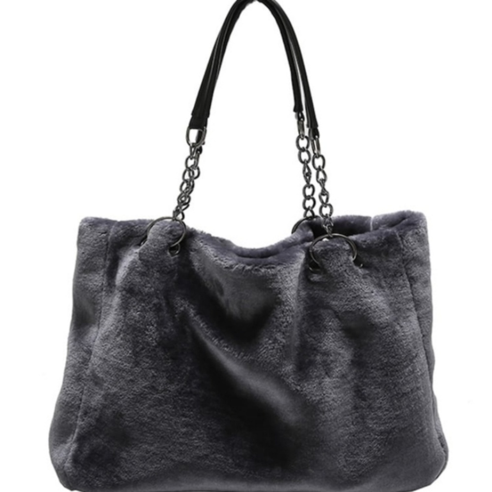 Faur fur shoulder bag